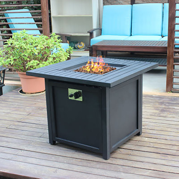 Latitude Run® Upland 30" Slat Top Gas Fire Pit Table ... (600 x 600 Pixel)