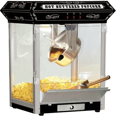 Funtime Popcorn Machines 8 Oz Countertop Sideshow Hot Oil Kettle