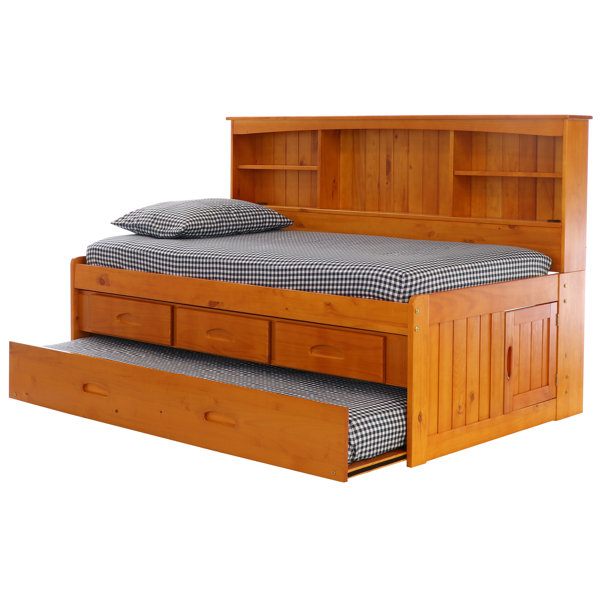 childrens trundle bed with drawers