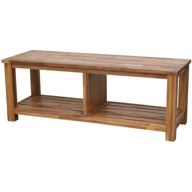 Millwood Pines Yokum Solid Wood TV Stand for TVs up to 50 ...