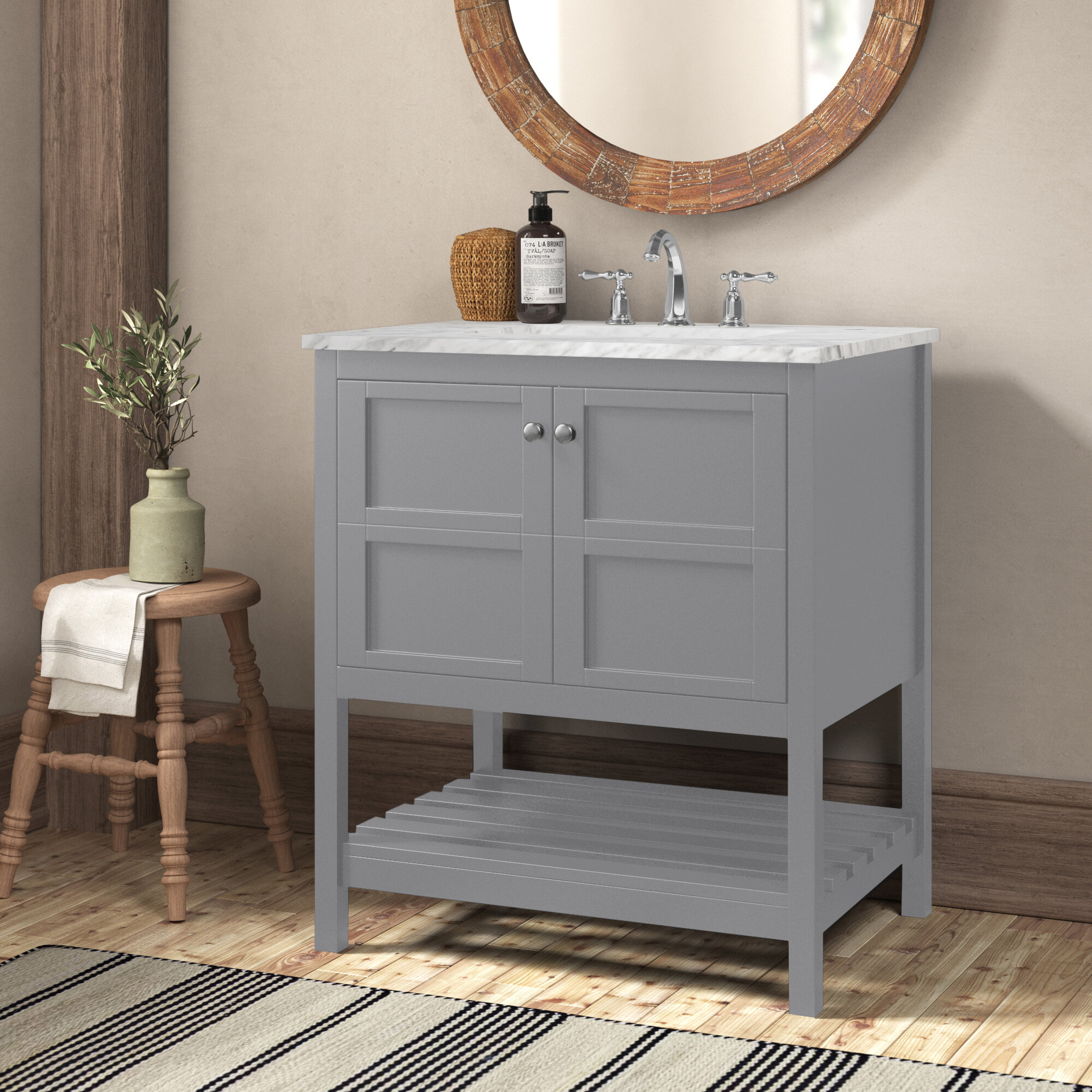 Dicus 30 Single Bathroom Vanity Set Reviews Birch Lane