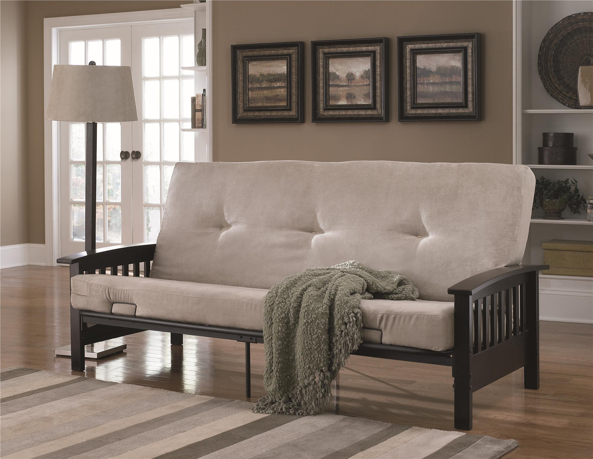 Red Barrel Studio® Hurlock Full 81'' Wide Futon And Mattress & Reviews