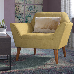 yellow armchair