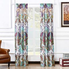 Teal Tiebacks Holdbacks Included Curtains Drapes You Ll Love In 2021 Wayfair