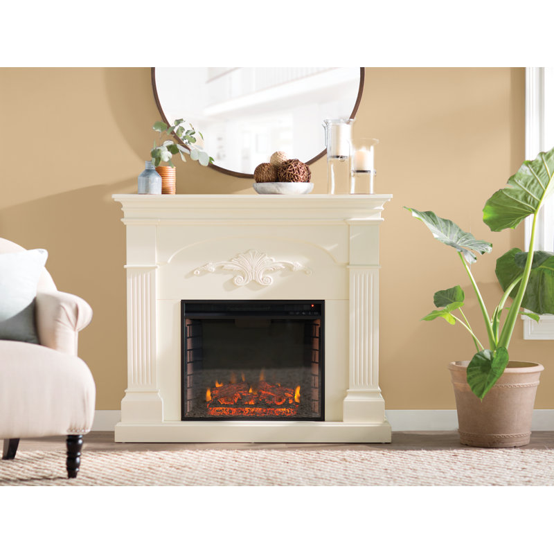 Kitsco Boyer Electric Fireplace Reviews Wayfair