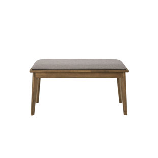 Go to store & view more images Bungalow Rose Rockaway Wood Bench