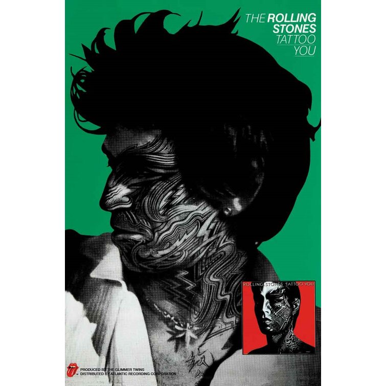 Buy Art For Less The Rolling Stones Tattoo You 1981 Keith Richards Music Graphic Art Wayfair