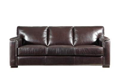 Red Barrel Studio Giovanni Leather Sofa Wayfair