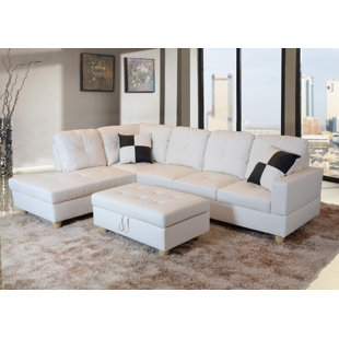 Go to store & view more images Maumee Sectional with Ottoman by Winston Porter