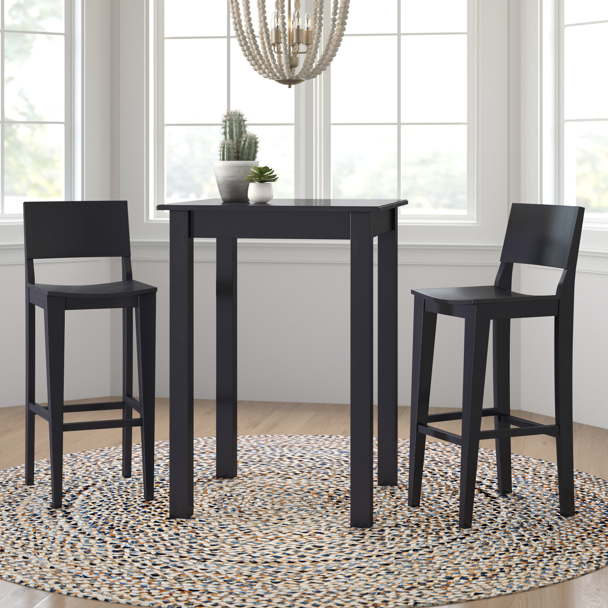 wayfair pub table and stools