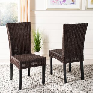 Willow Side Chair In Dark Brown (Set Of 2) By Bay Isle Home