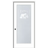 Frosted Half Glass Pantry Door Wayfair