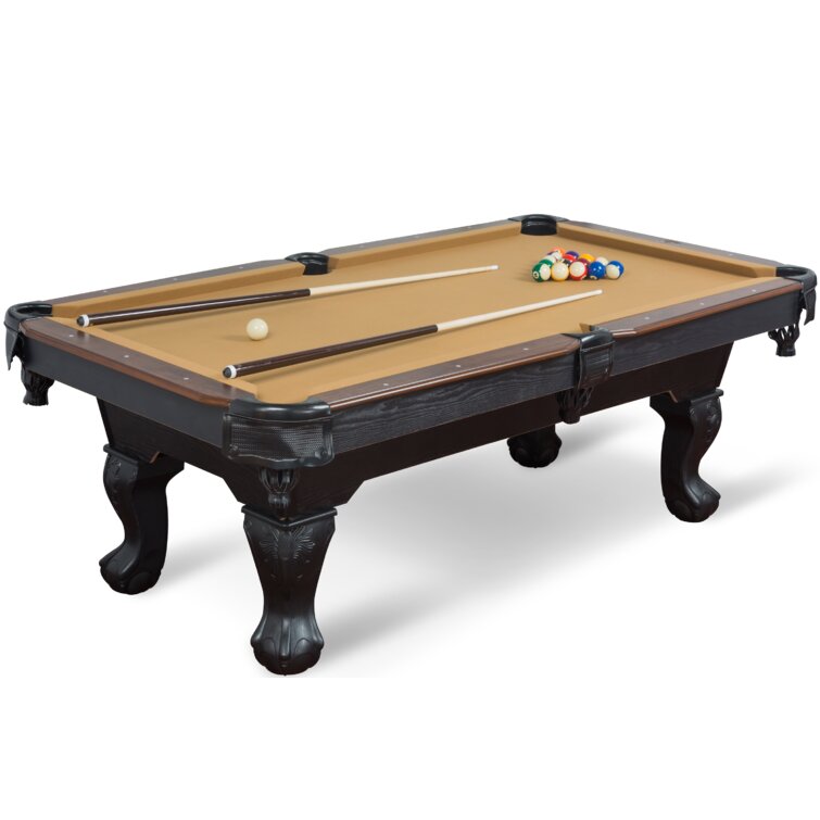 Black/Red Hathaway Mirage 7.5 Pool Table 