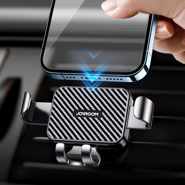 Gravity Metal Car Phone Holder Air Vent Mount Auto Clamping Adjustable Holder