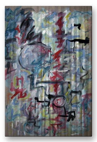 All My Walls Large Abstract 1 By Mike Henderson Painting Print