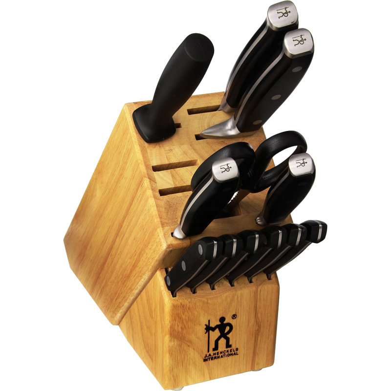 Henckels Forged Premio 13 Piece Knife Block Set Reviews Wayfair