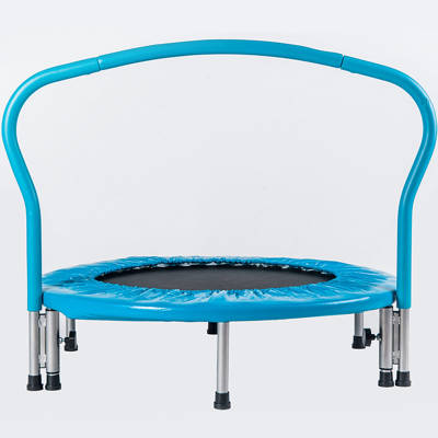 Amazon Com Lyyjiaju Toddler Trampoline With Handle Kids Trampoline With Handle Mini Trampoline W Sturdy Frame Coil Spring Safety Padded Cover Heavy Duty Mini Trampoline Indoor Outdoor Toddler Trampoline Sports