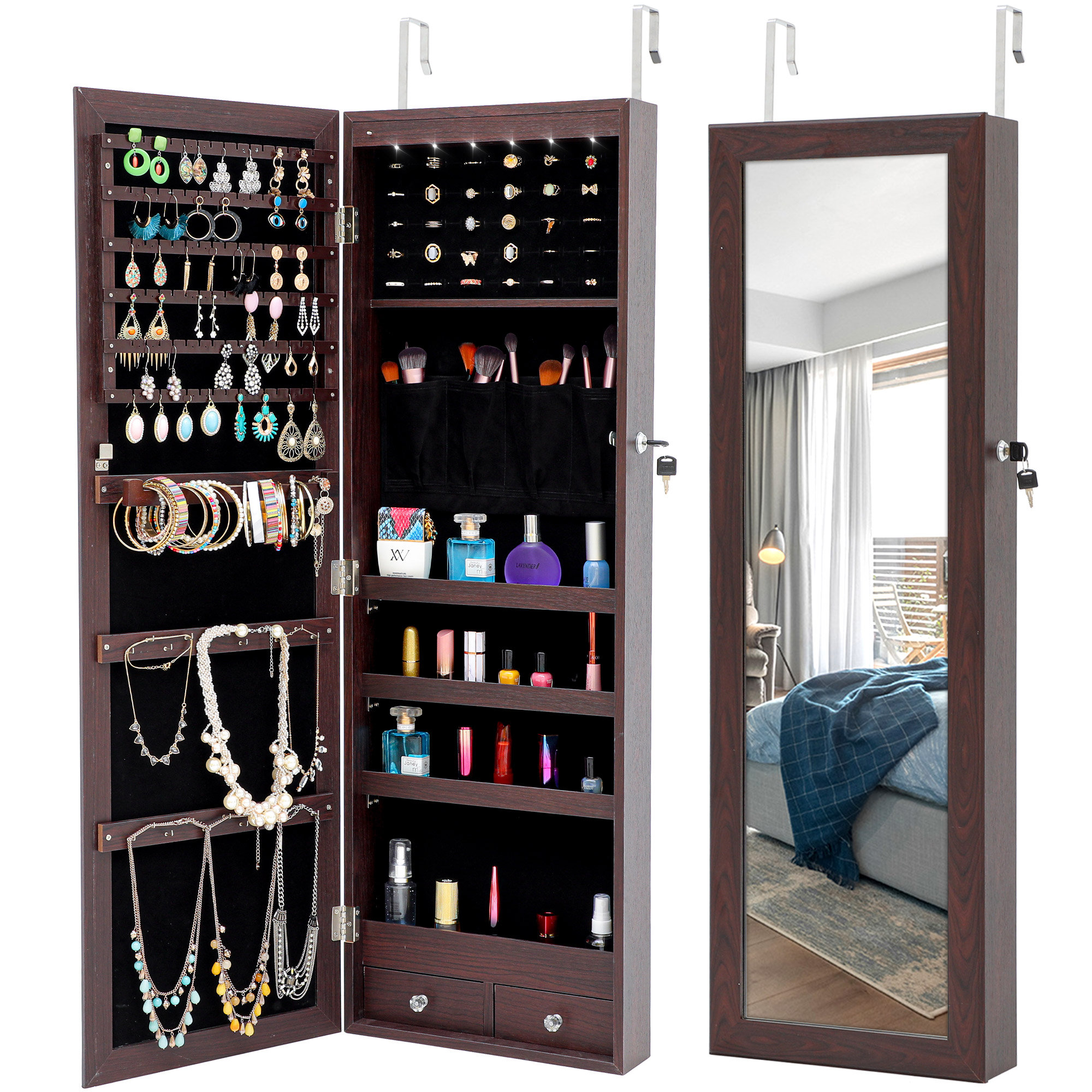 Over the door jewelry armoire Clearance