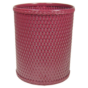 Red Bathroom Trash Cans You Ll Love Wayfair Neilson 2 6 Gallon Waste Basket