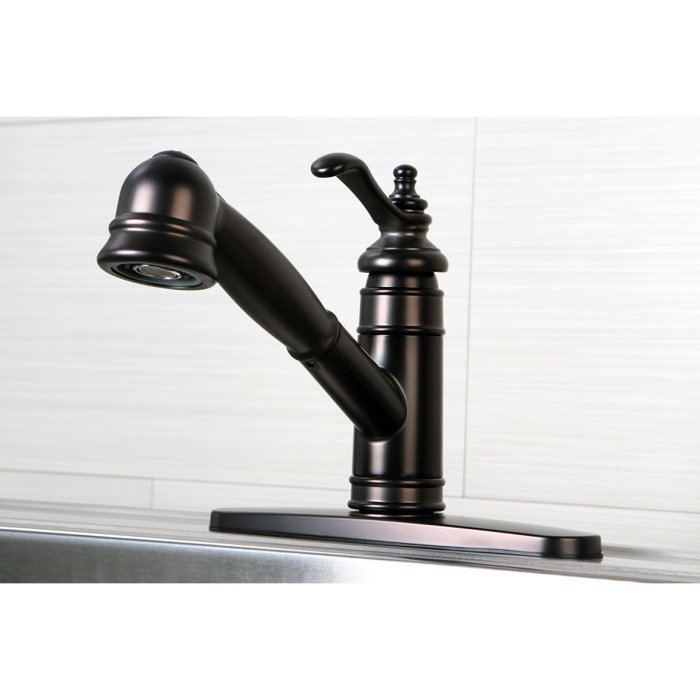 Templeton Pull Out Single Handle Kitchen Faucet Templeton Pull Out Single Handle Kitchen Faucet