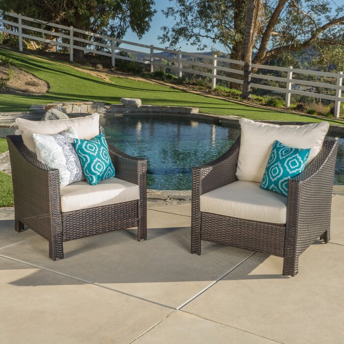 Portola Patio Chair With Cushion