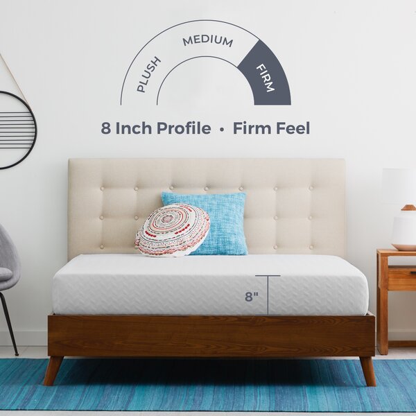 New Cool Medium Firm Memory Foam Mattress Bed 10" Full Size 2 Free GEL Pillows