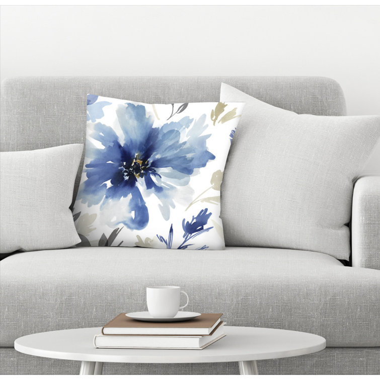 indigo accent pillows