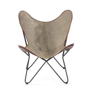 Go to store & view more images Williston Forge Cammi Iron Butterfly Lounge Chair
