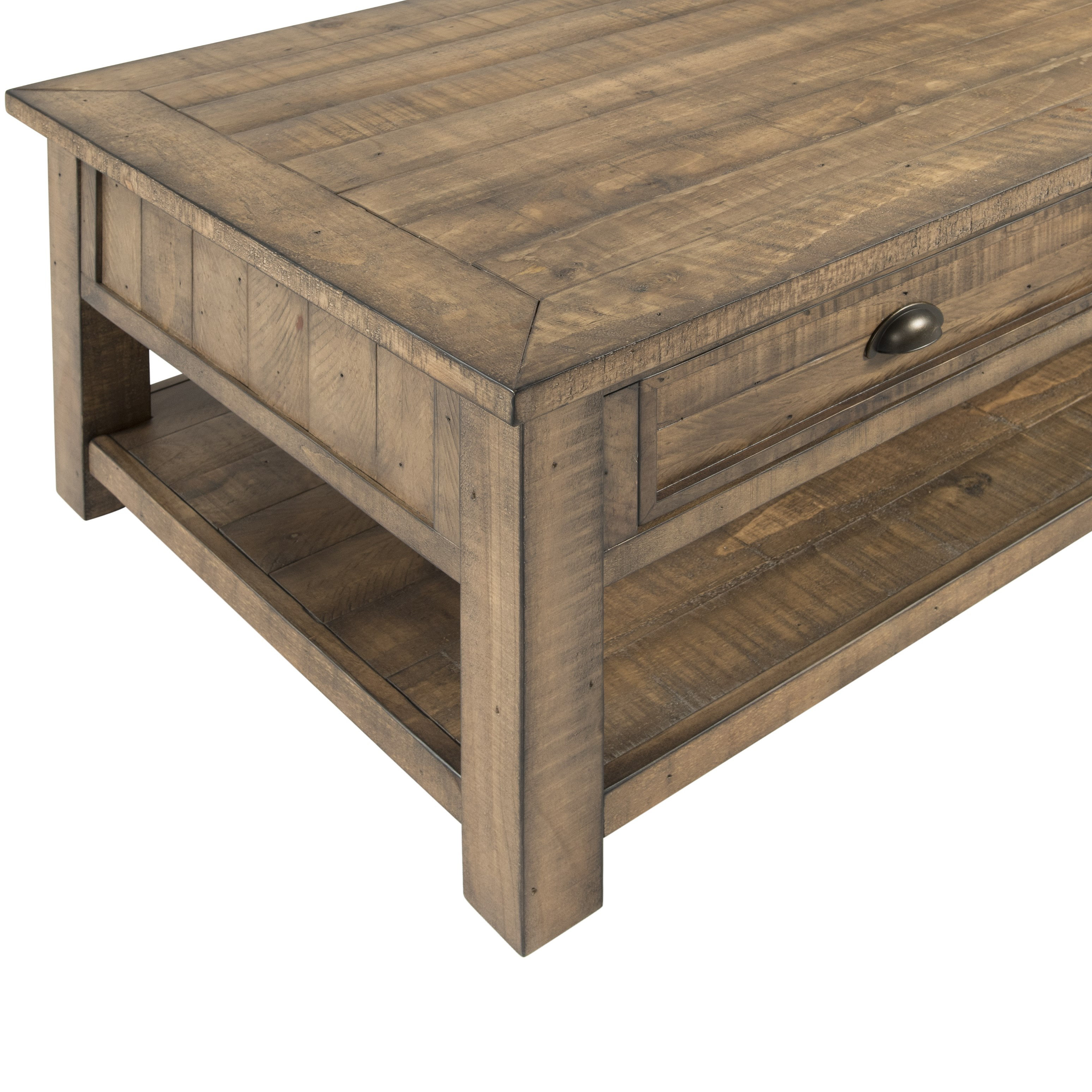 Lark Manor Holliman Solid Wood Coffee Table with Storage & Reviews - Wayfair Canada