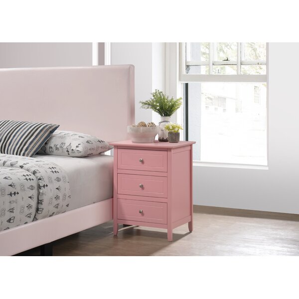 Light Pink Nightstand | Wayfair