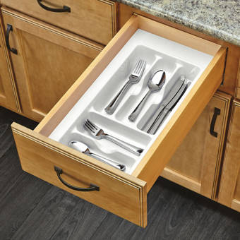 Rubbermaid 2 38 H X 9 W X 1 7 D Drawer Organizer Reviews Wayfair