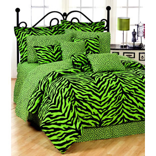 Zebra Print Comforter Set Wayfair