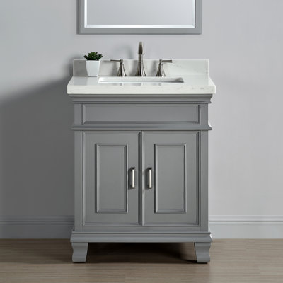 Beachcrest Home Anneke 28 Single Bathroom Vanity Set Reviews Anneke 28 Single Bathroom Vanity Set
