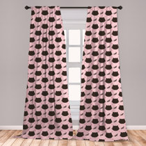 Cat Curtains Wayfair