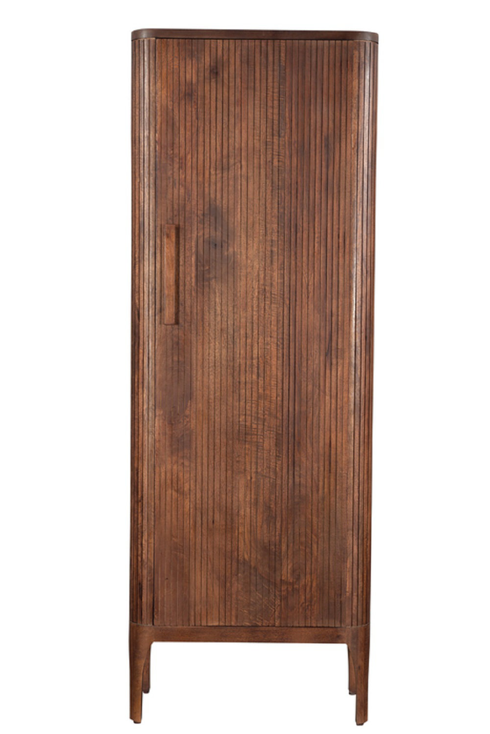 cheap tall storage cabinet on Millwood Pines Shutter Tall Cabinet Made Of Wood Walnut Wayfair