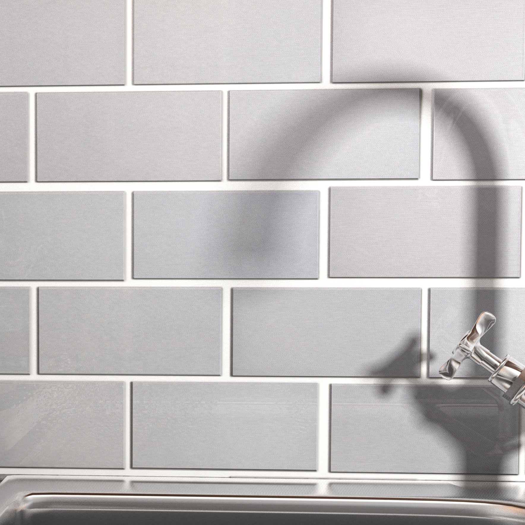 Vulcan 3 X 6 Metal And Porcelain Subway Tile Vulcan 3 X 6 Metal And Porcelain Subway Tile