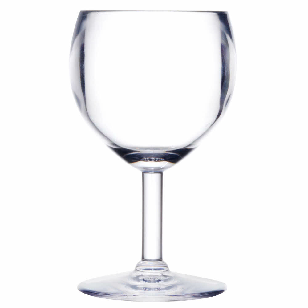 clear plastic wine glasses 8 oz