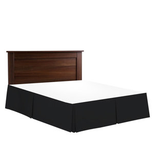 Platform Bed Skirt Wayfair Kaden Brushed Microfiber Wrinkle Resistant Platform 15 Bed Skirt