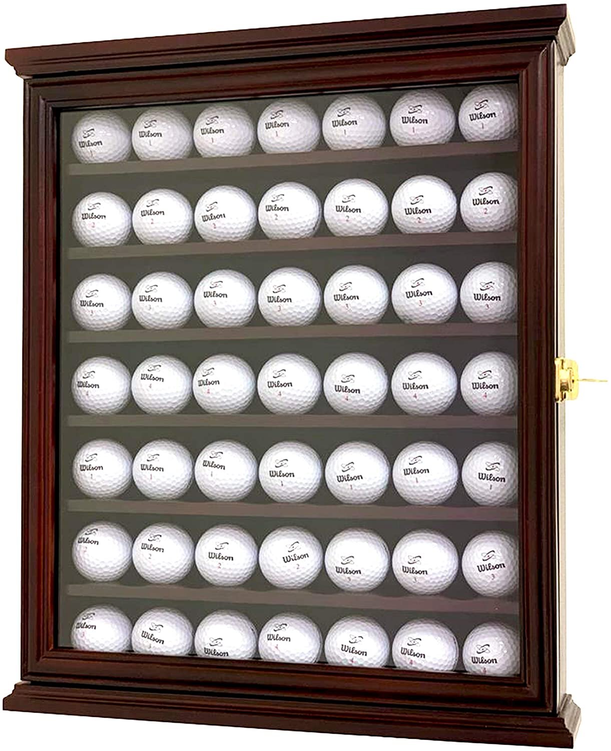 Solid Oak Hole in one display