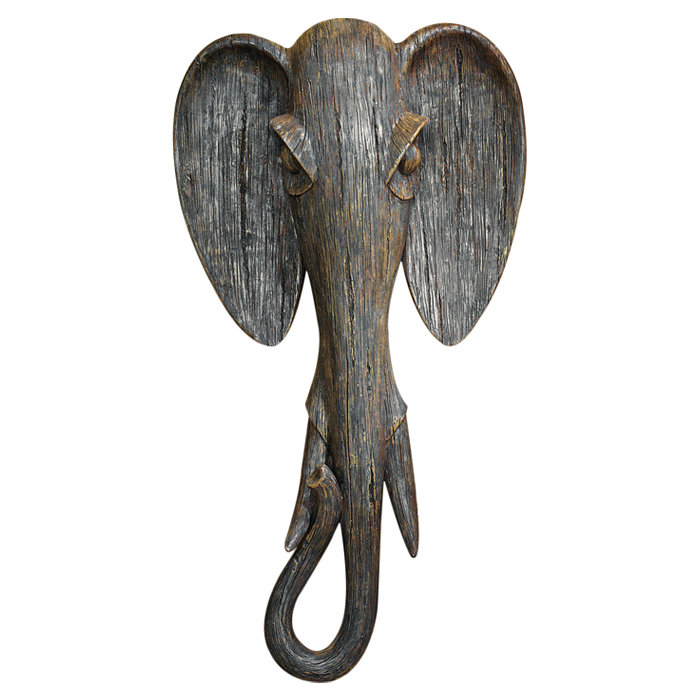 Elephant Wall Decor design toscano animal mask of the savannah elephant wall decor Elephant Wall Decor design toscano animal mask of the savannah elephant wall decor