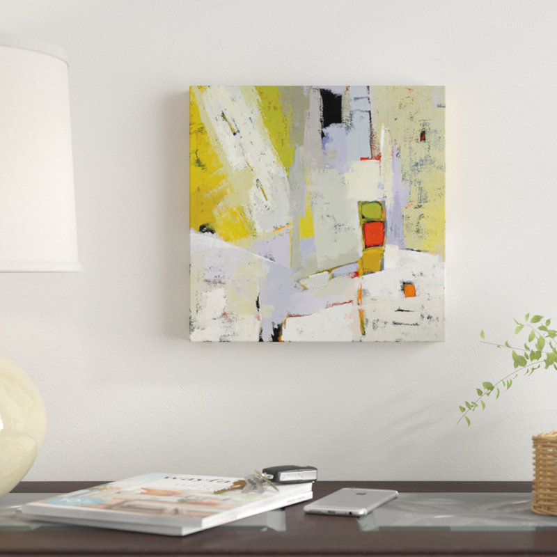 East Urban Home On The Sunnyside Of The Street Print On Canvas