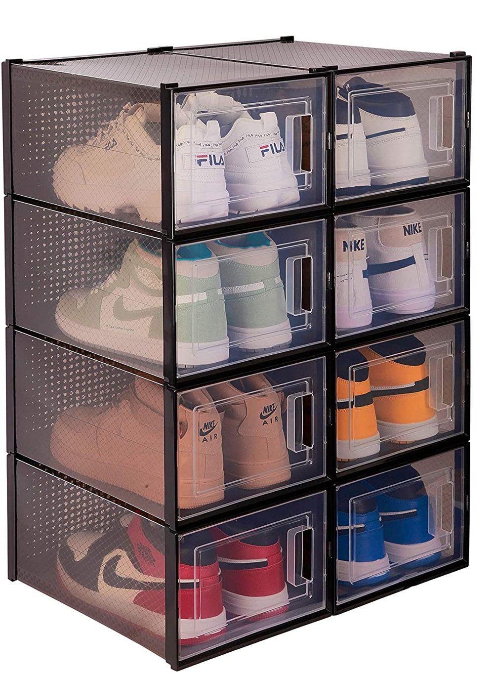 25 pair stackable shoe rack closetmaid on Rebrilliant Storage Shoe Box Reviews Wayfair