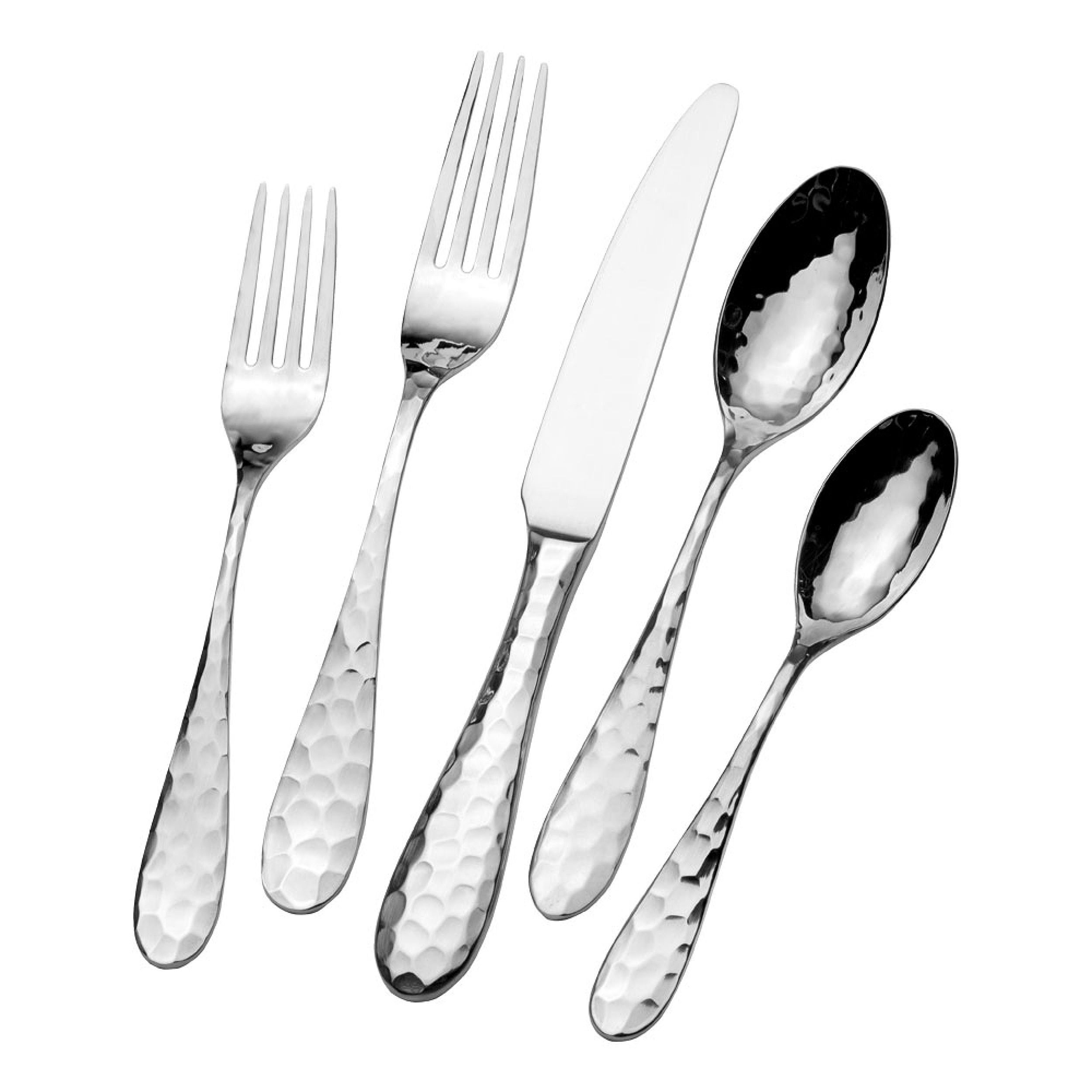 Mikasa Lilah 20 Piece 18/10 Stainless Steel Flatware Set, Service for 4