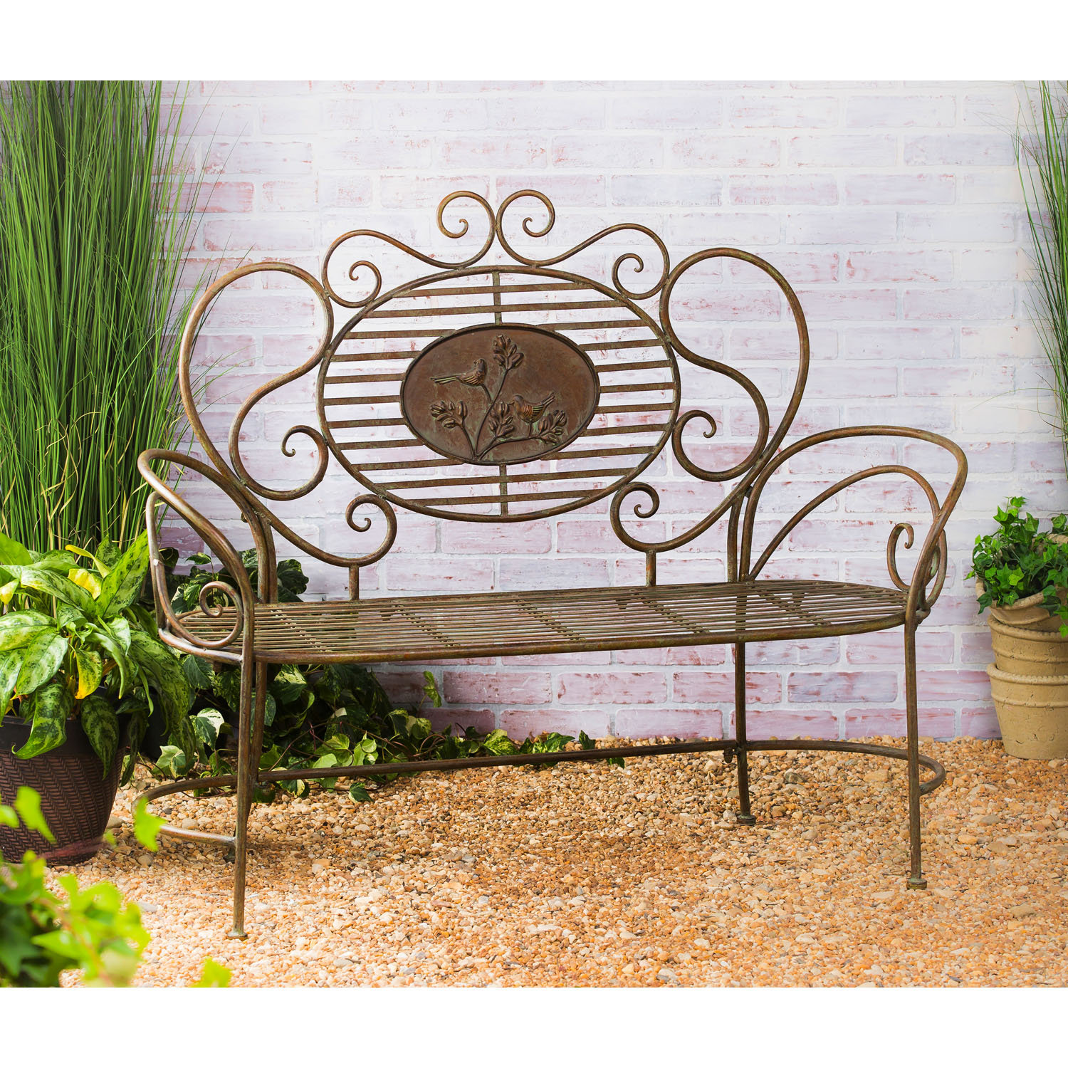 Iron Garden Bench
