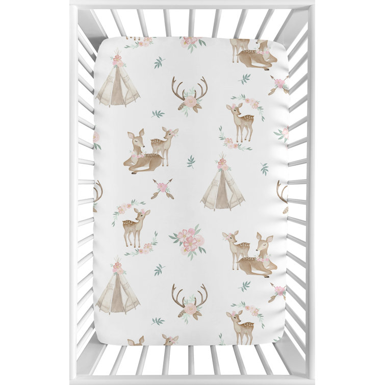 deer crib sheets
