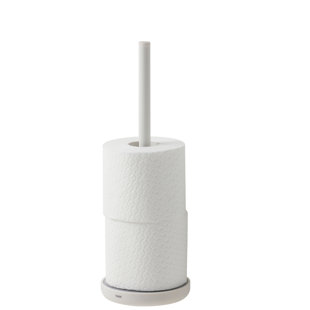 White Freestanding Toilet Roll Holders You Ll Love Wayfair Co Uk Quickview Black White