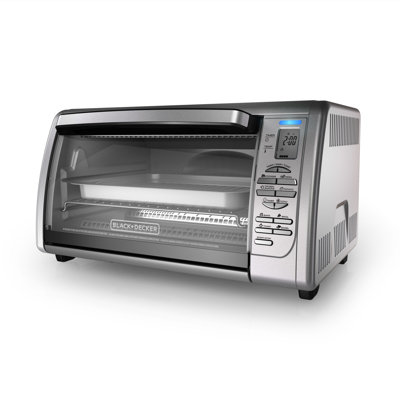 Digital Touchpad Toaster Oven Black  Decker