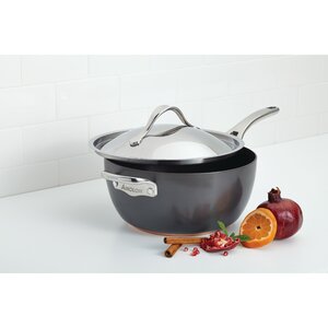 Nouvelle Copper 5.5-qt. Saucier with Lid