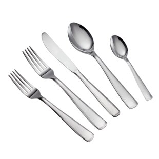 Pacific 20 Piece 18/10 Stainless Steel Flatware Set, Service for 4