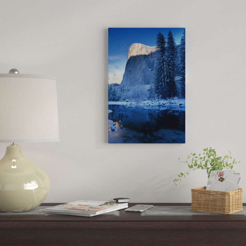 East Urban Home El Capitan And Merced River In Winter Yosemite